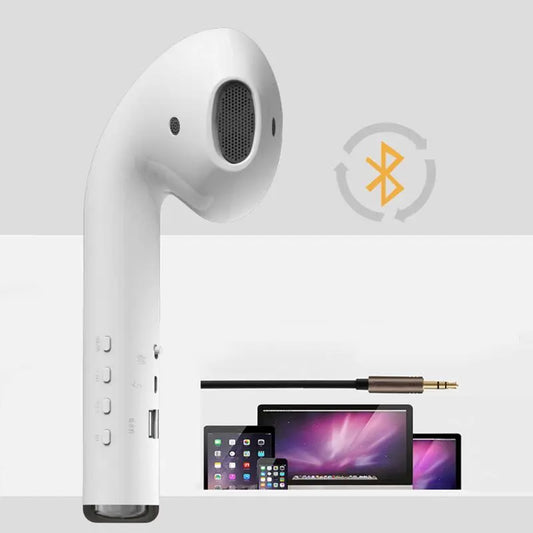 Giant Headphones Bluetooth Speaker – Portable Wireless Music & FM Radio